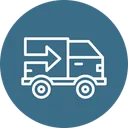 Free Camion Envio Logistica Icono