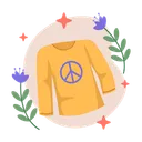 Free Camiseta Paz Detener La Guerra Icono