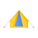 Free Camp Tent House Icon