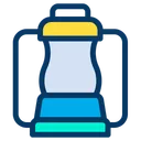 Free Camping Camp Lighting Lantern Icon