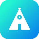 Free Tant Seguimiento Campamento Icono