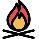 Free Campfire Forest Wildlife Icon