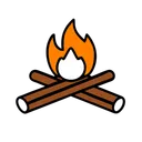 Free Campfire Summer Vacation Icon