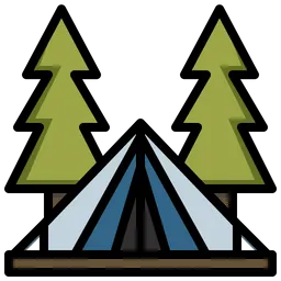 Free Camping Tent  Icon