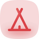 Free Campsite Icon