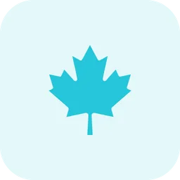 Free Canadian Maple Leaf Logo Icon