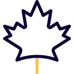 Free Canadian Maple Leaf Logo Icon