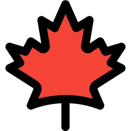 Free Canadian Maple Leaf Logo Icon