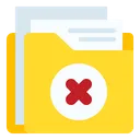 Free Cancel Folder  Icon