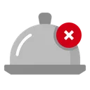 Free Cancel Food  Icon