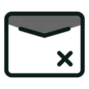 Free Cancel Mail  Icon