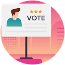 Free Candidate Publicity Success Evaluation Candidate Progress Icon