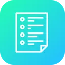 Free Candidate Resume Shortlietsed Icon