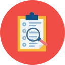 Free Candidato Curriculum Busqueda Icono