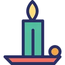 Free Candle Holder Light Icon
