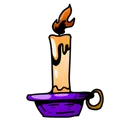 Free Candle Halloween Horror Icon