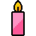 Free Candle Fire Torch Icon