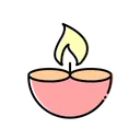 Free Candle Firework Diwali Icon