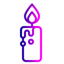 Free Candle  Icon