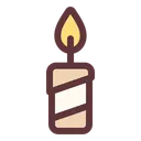 Free Candle Light Decoration Icon