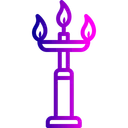 Free Candle Lamp Diya Icon