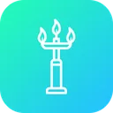Free Candle Lamp Diya Icon