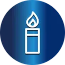 Free Candle Light Burning Candle Candle Icon