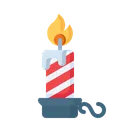 Free Candle Stand Flame Icon