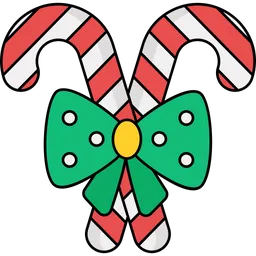 Free Candy cane  Icon
