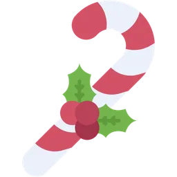 Free Candy cane  Icon