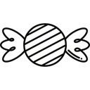Free Ilustroflat Birthday Black Outline Icon