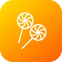 Free Candy Lollypop Chocolate Icon