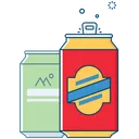 Free Cane Tin Liquor Icon