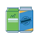 Free Cane Tin Liquor Icon