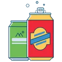 Free Cane Tin Liquor Icon