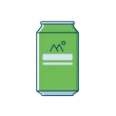 Free Cane Tin Liquor Icon
