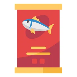 Free Canned Fish Product  Icon