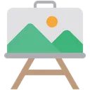Free Artboard Canvas Painting Tool Icon