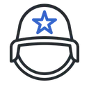 Free Capacete Militar Exercito Icon