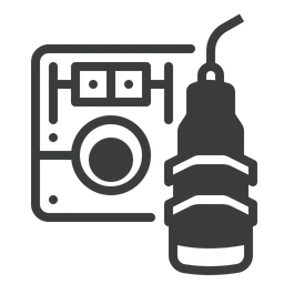 Free Capacitive Sensor Logo Icon