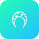 Free Capelli Piega Sciarpa Icon