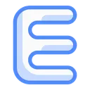 Free Capital e letter  Icon