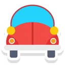 Free Car Married Couple Traveling Icon