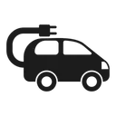 Free Car Electric  Icon
