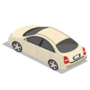 Free Car Back Icon