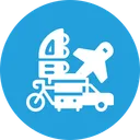 Free Car Plane Vehicle Icon