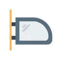 Free Car Side Mirror Icon