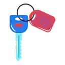 Free Car Key  Icon