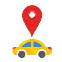 Free Car Find Navigate Icon