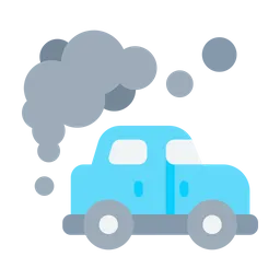 Free Car Pollution  Icon